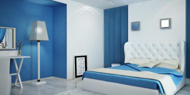 Phòng ngủ màu xanh dương nên lựa chọn chăn ga Tencel như thế nào?