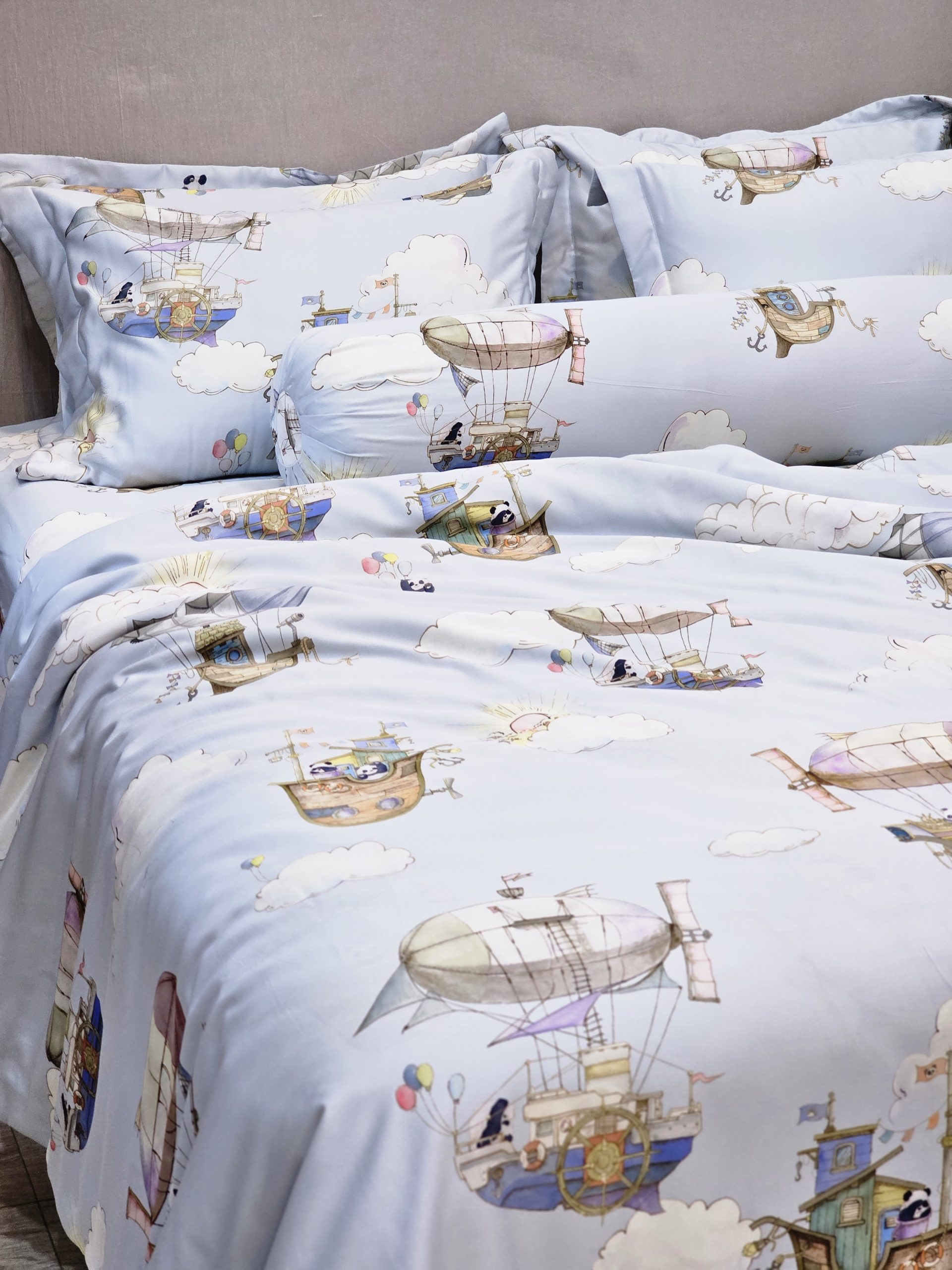 Bộ Ga Bọc Giường BAMBOO SOLID – DRAP BS03