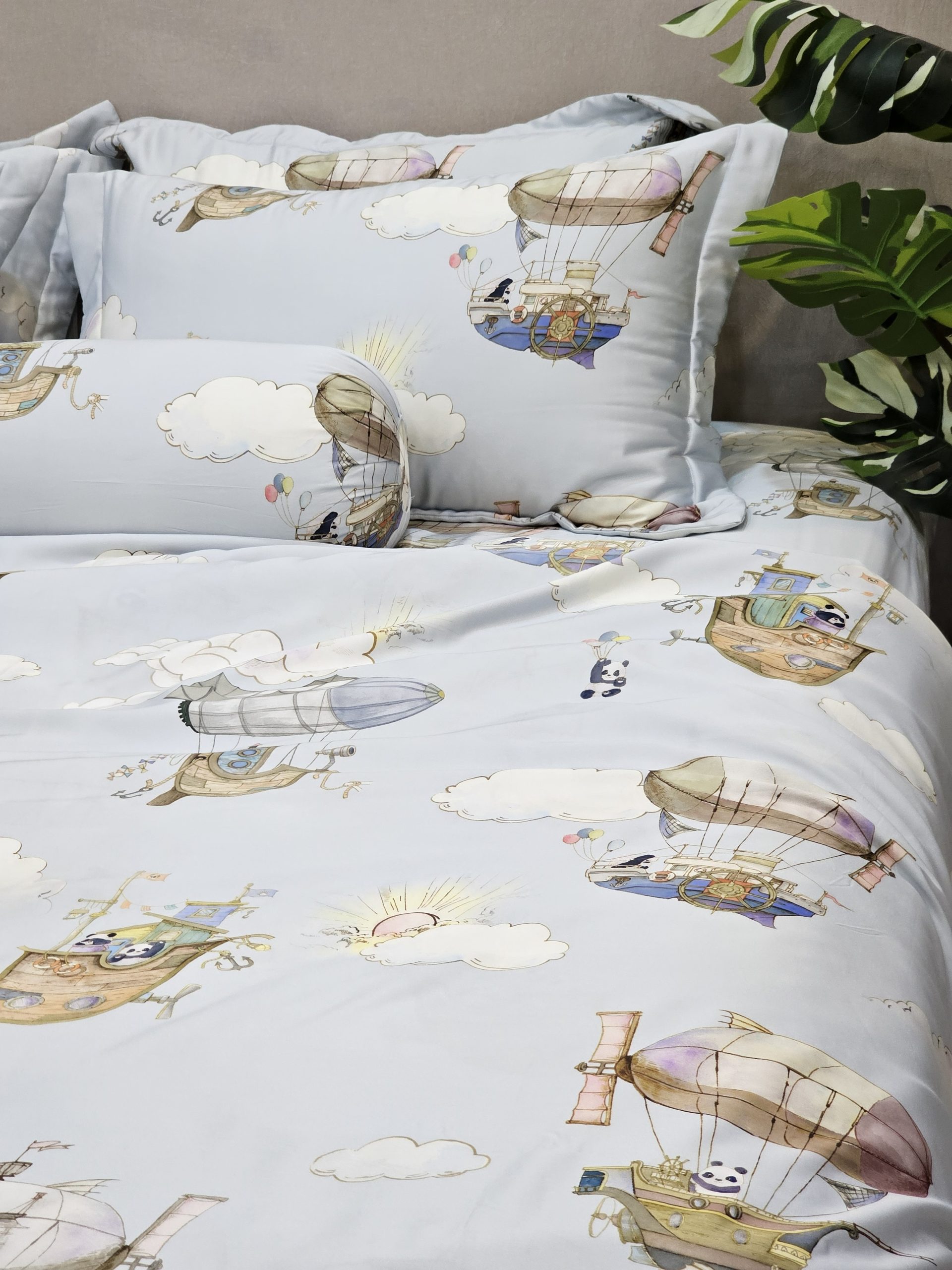 Bộ Ga Bọc Giường BAMBOO SOLID – DRAP BS03