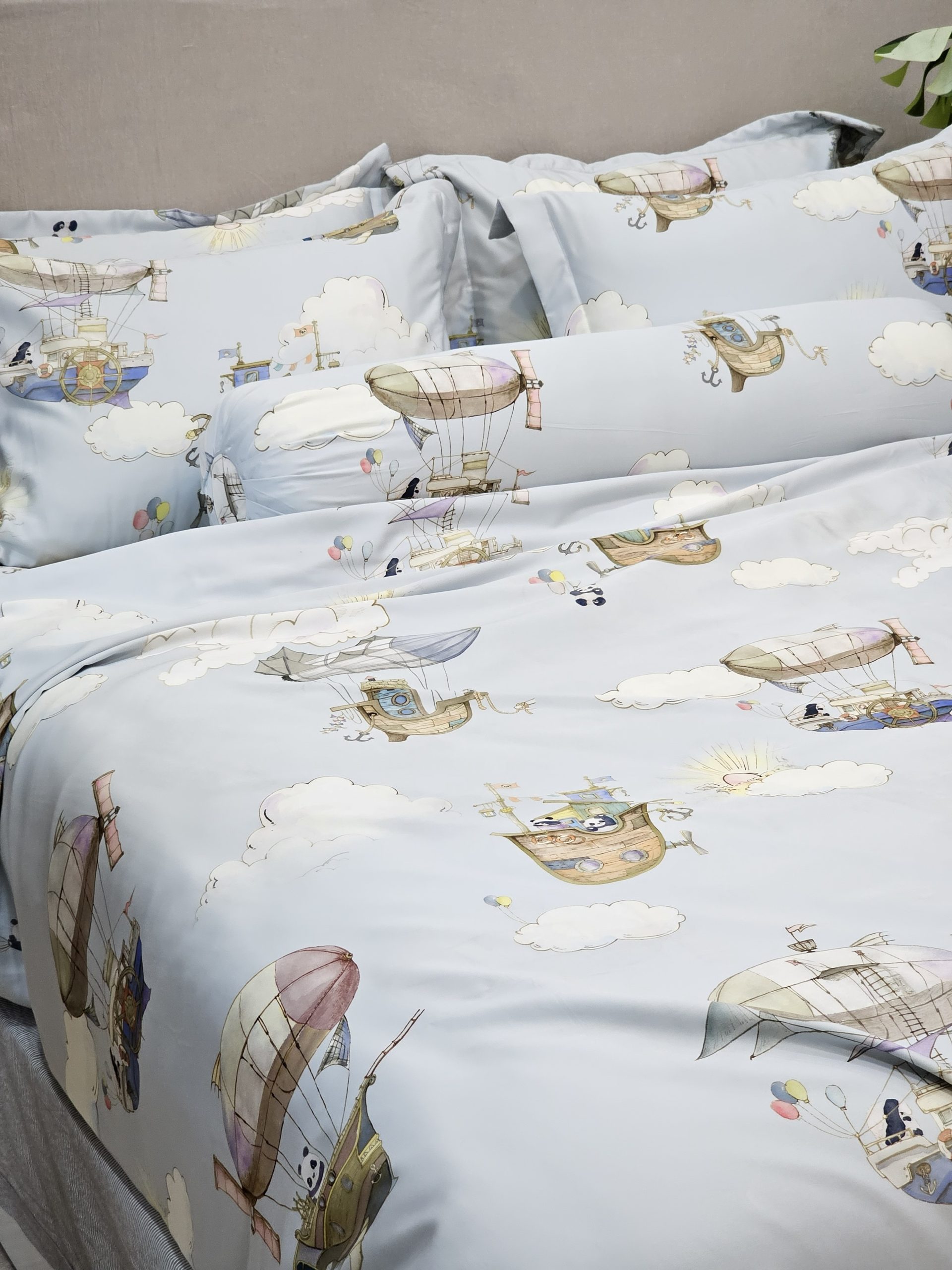 Bộ Ga Bọc Giường BAMBOO SOLID – DRAP BS03