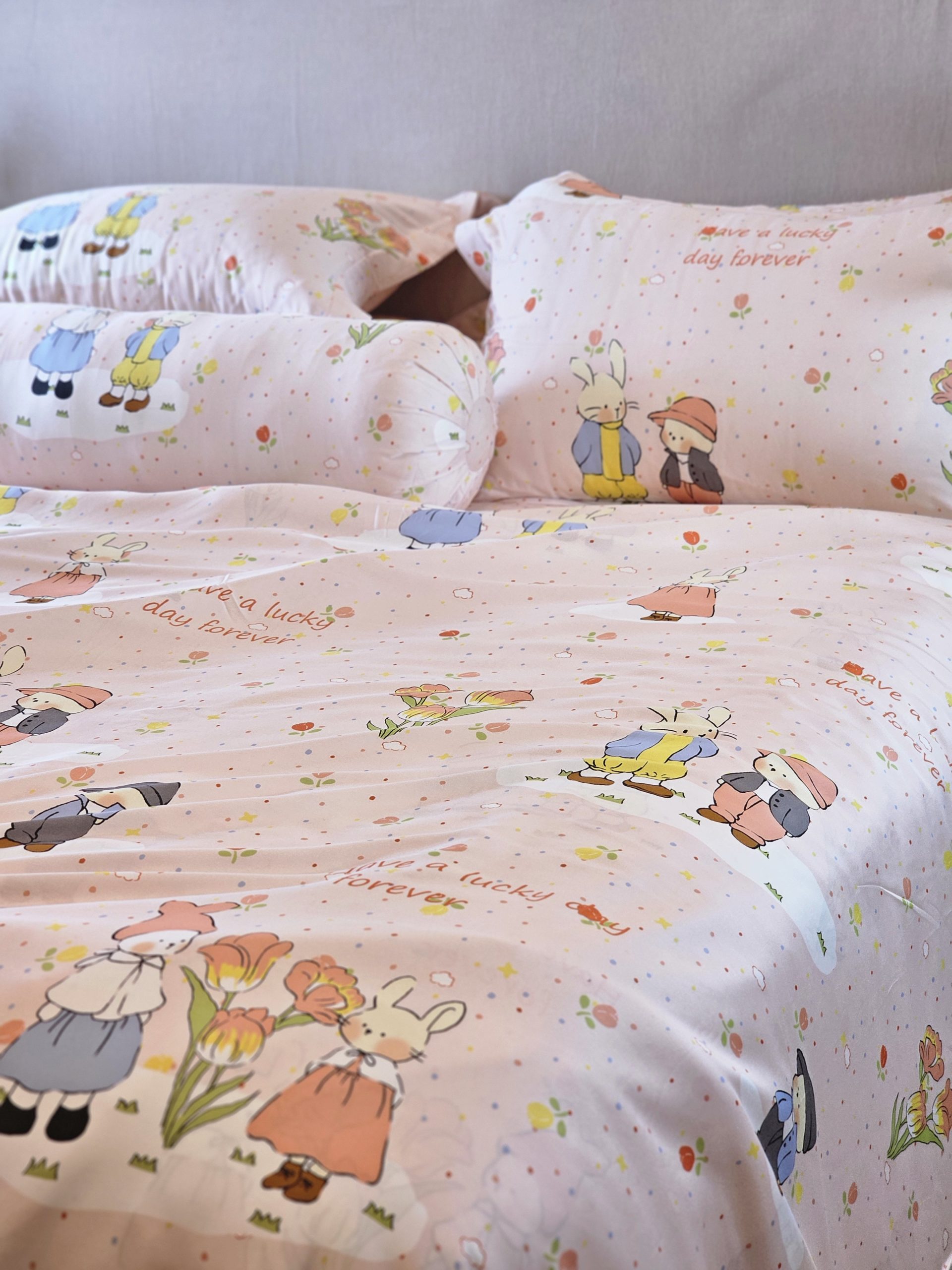 Bộ Ga Bọc Giường BAMBOO SOLID – DRAP BS06