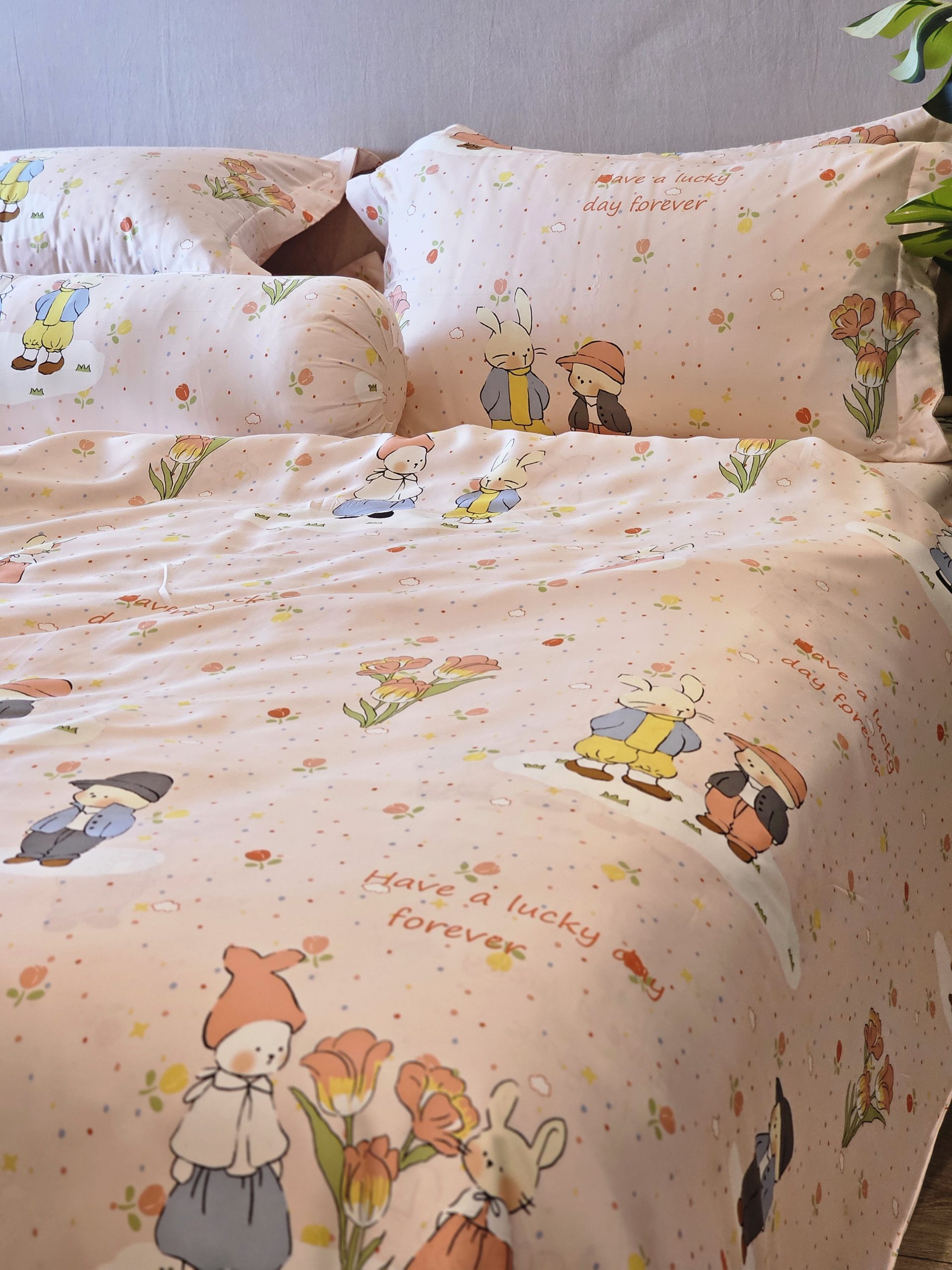 Bộ Ga Bọc Giường BAMBOO SOLID – DRAP BS06