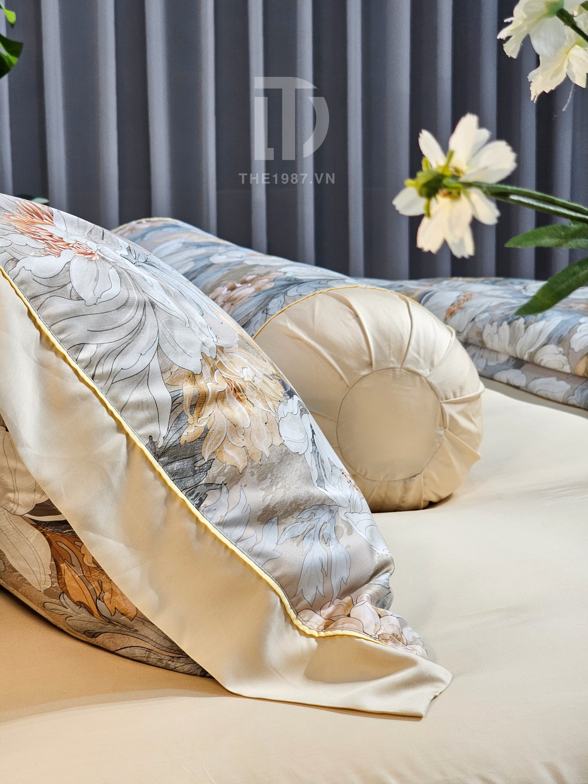 Bộ Ga Bọc Giường TENCEL 100S PRINT – DRAP TCP1006