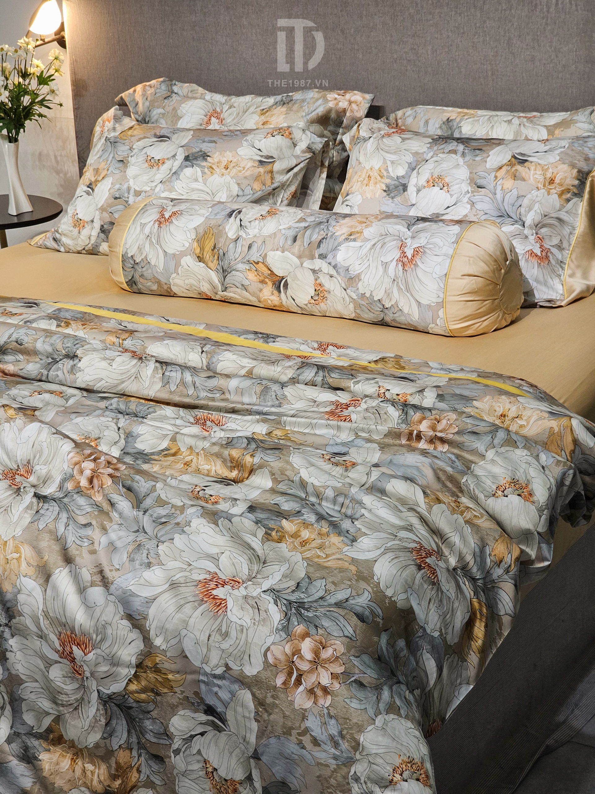 Bộ Ga Bọc Giường TENCEL 100S PRINT – DRAP TCP1006