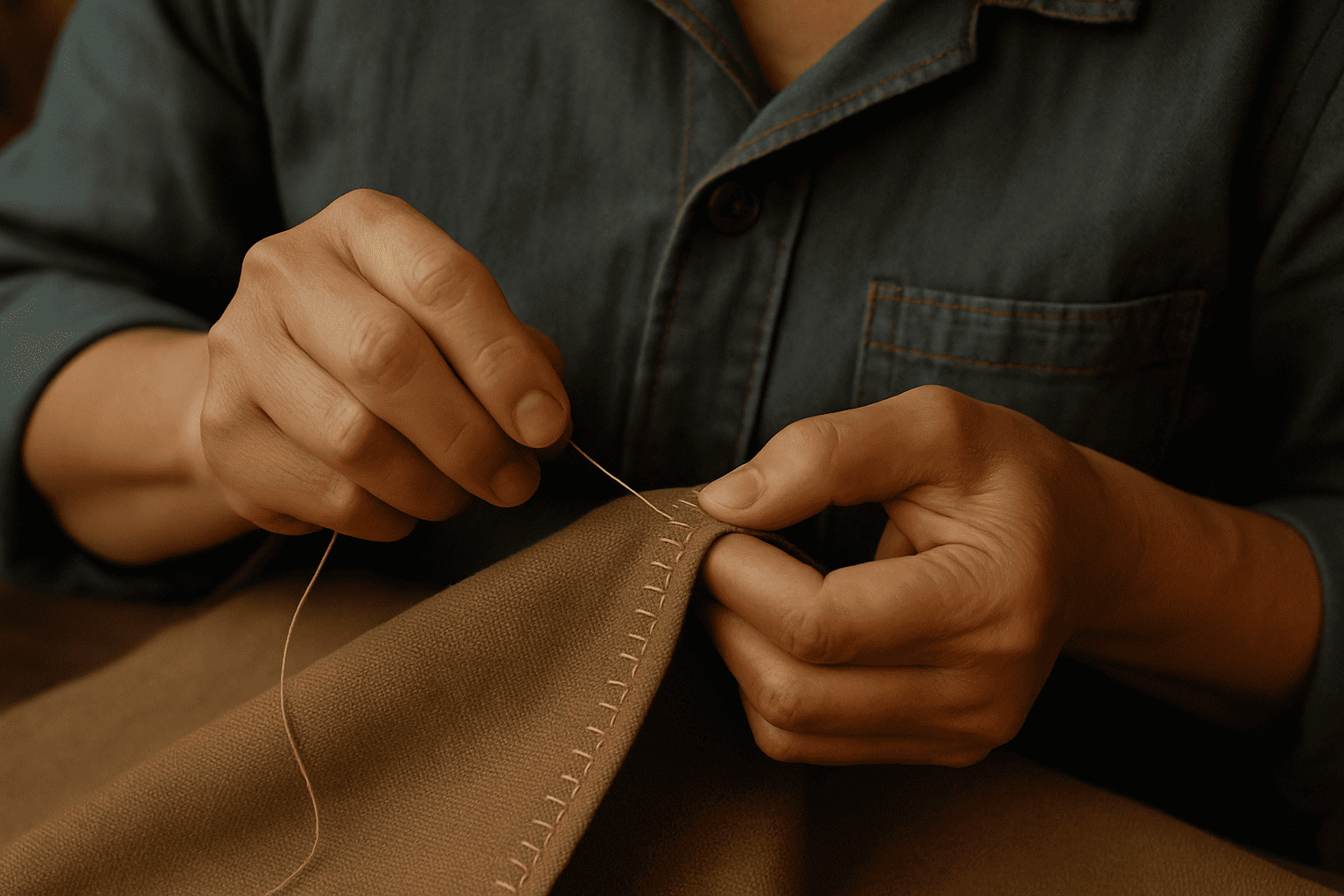 Từng đường kim mũi chỉ của chăn drap gối cao cấp nói lên tất cả